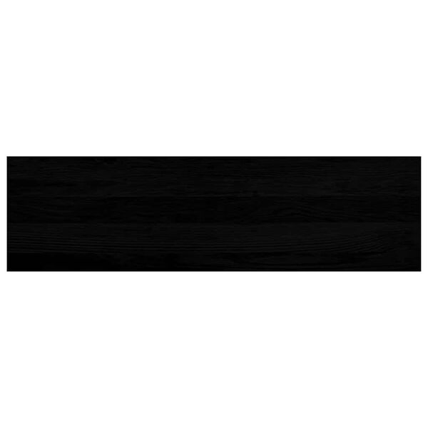 vidaXL Marches d'escalier 8 pcs marron fonc&eacute; 90x25x2 cm ch&ecirc;ne massif