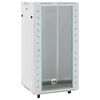 vidaXL Coffret de r&eacute;seau &agrave; pieds pivotants 22U 19" IP20 60x60x120 cm