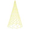vidaXL Sapin de No&euml;l sur m&acirc;t de drapeau 3000 LED Blanc chaud 800 cm