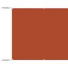vidaXL Auvent vertical Terre cuite 140x800 cm Tissu oxford