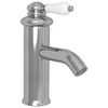 vidaXL Robinet de lavabo de salle de bain Argenté 130x180 mm