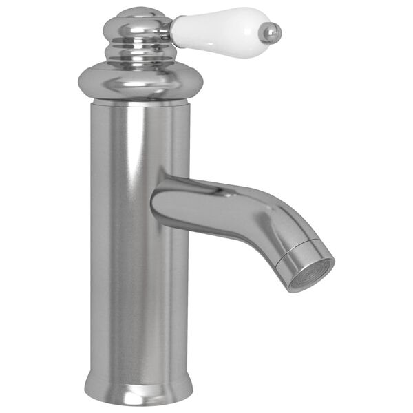 vidaXL Robinet de lavabo de salle de bain Argenté 130x180 mm