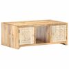 vidaXL Table basse 90x50x35 cm Bois solide de manguier