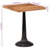 vidaXL Table de bistro 60x60x76 cm Bois d'acacia massif