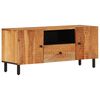 vidaXL Meuble TV 105x33x46 cm Bois d'acacia massif
