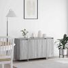 vidaXL Buffet Gris Sonoma 135 x 41 x 75 cm Bois d'ing&eacute;nierie