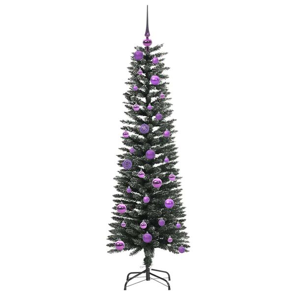 vidaXL Sapin de No&euml;l artificiel Vert 150 cm PVC, plastique et acier
