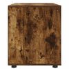 vidaXL Armoire de rangement Ch&ecirc;ne fum&eacute; 80 x 48 x 57 cm