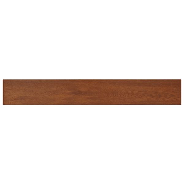 vidaXL Appui de fen&ecirc;tre Bois Brun 120 x 20 x 4,5 cm PVC
