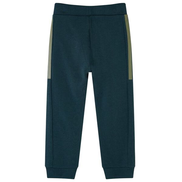 Pantalon de survêtement enfants avec cordon de serrage vert mousse 140