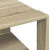 vidaXL Table basse chêne sonoma 51,5x51,5x30 cm bois d'ingénierie