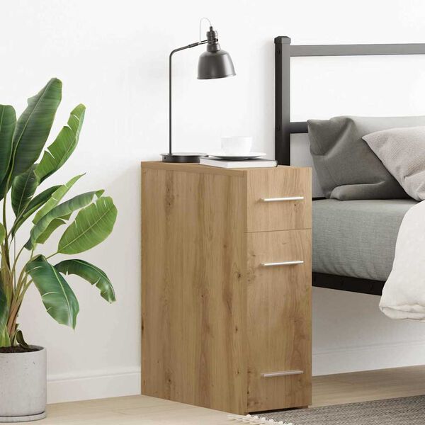 vidaXL Armoire d'apothicaire ch&ecirc;ne artisanal 20 x 45,5 x 60 cm