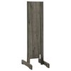 vidaXL Cl&ocirc;ture en treillis de jardin Gris 150x80 cm Bois de sapin