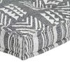 vidaXL Coussin de canap&eacute; palette Gris Tissu Patchwork