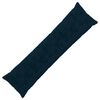 vidaXL Housse de coussin HEERLEN Bleu marine 40 x 145 cm