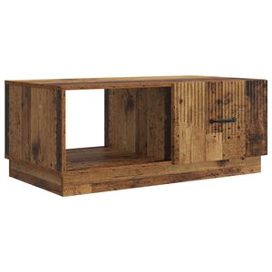 vidaXL Table basse Bois ancien 90 x 50 x 37 cm Bois d'ing&eacute;nierie