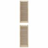 vidaXL Porte de Cabinet Naturel 201 x 2,1 x 39,5 cm Bois de pin massif
