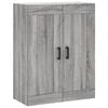 vidaXL Armoire murale sonoma gris 69,5x34x90 cm bois d'ingénierie