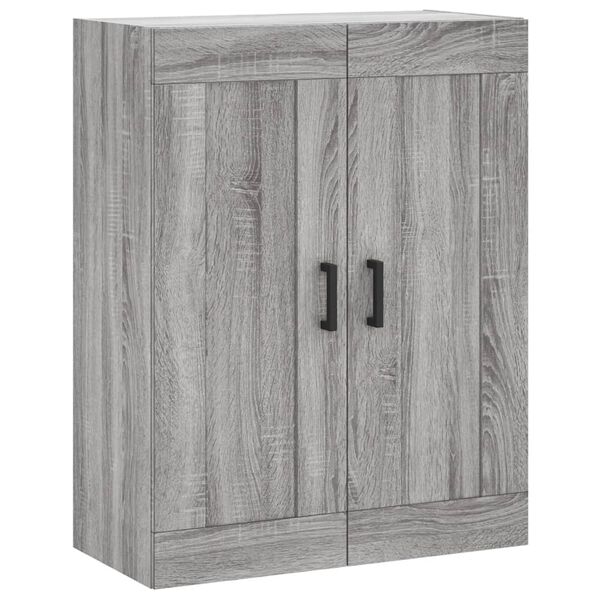vidaXL Armoire murale sonoma gris 69,5x34x90 cm bois d'ingénierie