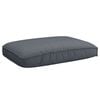 vidaXL Set de coussins de palette 3 pcs Anthracite 120 x 80 x 12 cm