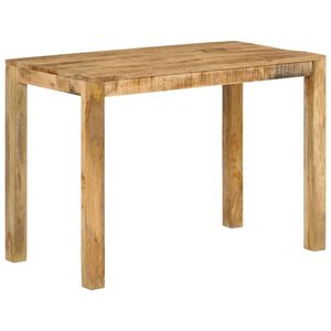 vidaXL Table &agrave; d&icirc;ner 110x55x76 cm Bois de manguier massif