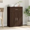 vidaXL Buffet ch&ecirc;ne marron 60x30x84 cm bois d'ing&eacute;nierie