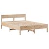 vidaXL Cadre de lit sans matelas 140x190 cm bois de pin massif