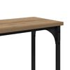 vidaXL TableConsole Ch&ecirc;ne artisanal 145 x 22,5 x 75 cm