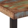 vidaXL Banc 160 cm bois de r&eacute;cup&eacute;ration massif et acier