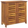 vidaXL Armoire de jardin Marron 75 x 35 x 70cm Bois d'Acacia Massif