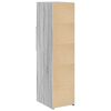 vidaXL Buffet haut sonoma gris 30x42,5x124 cm bois d'ing&eacute;nierie