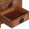 vidaXL Buffet avec 3 tiroirs 40x30x130 cm Bois massif de manguier