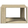 vidaXL Table basse chêne sonoma 51,5x51,5x30 cm bois d'ingénierie