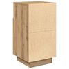 vidaXL Tables de chevet 2 pcs et 2 tiroirs ch&ecirc;ne artisanal 36x36x68 cm
