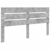vidaXL T&ecirc;te de lit Gris b&eacute;ton Bois d'ing&eacute;nierie