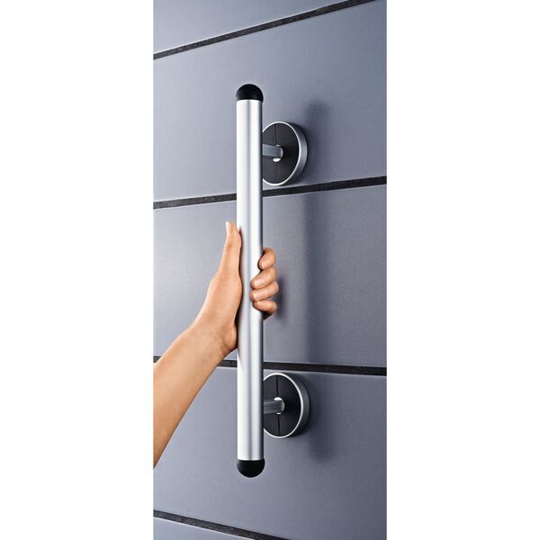 RIDDER Barre d'appui de s&eacute;curit&eacute; Premium 45 cm Aluminium Argent&eacute;