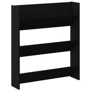 vidaXL Cabinet &agrave; chaussures 80 x 18 x 90 cm Bois d'ing&eacute;nierie
