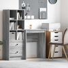 vidaXL Bureau Gris Sonoma 60 x 40 x 76 cm