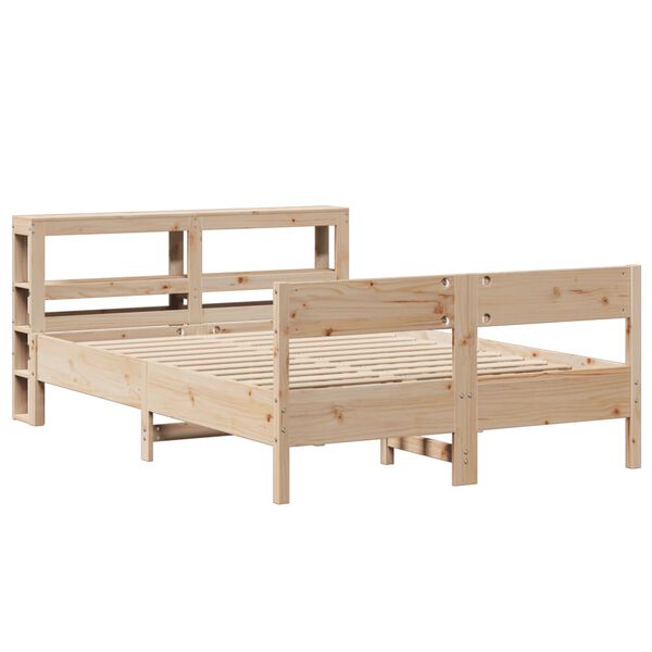 vidaXL Cadre de lit sans matelas 160x200 cm bois massif de pin