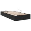 vidaXL Lit de Rangement avec stockage Noir 90 x 200 cm Velours