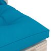 vidaXL Salon de jardin palette 7 pcs avec coussins bois de pin