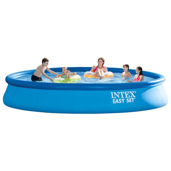Intex Piscine Easy Set avec syst&egrave;me de filtration 457x84 cm