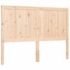 vidaXL Cadre de lit sans matelas 120x200 cm bois massif