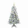 vidaXL Sapin de No&euml;l Artificiel &agrave; Branches Articul&eacute;es Blanc 120 cm