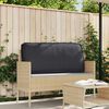vidaXL Coussin Noir 120 x 60 x 12 cm Tissu Oxford