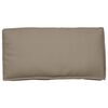vidaXL Coussin Taupe 150 x 40 x 8 cm Tissu Oxford