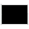vidaXL Auvent lat&eacute;ral r&eacute;tractable de patio 220x300 cm Noir