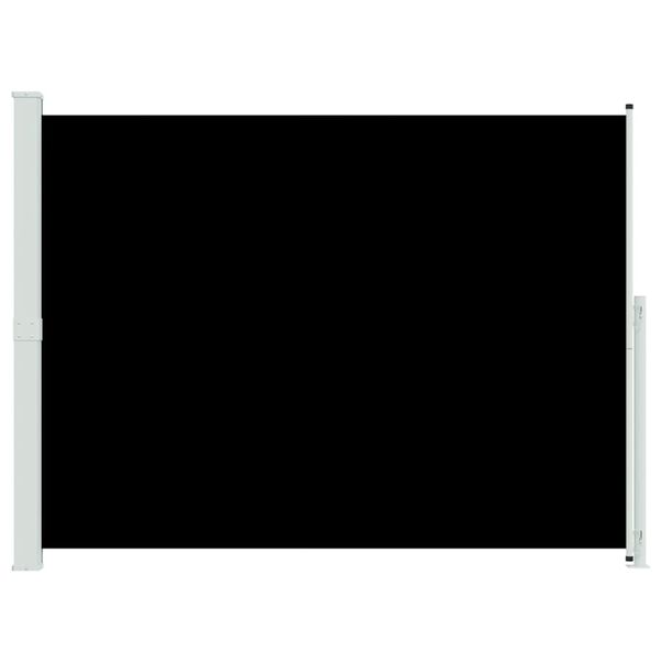 vidaXL Auvent lat&eacute;ral r&eacute;tractable de patio 220x300 cm Noir