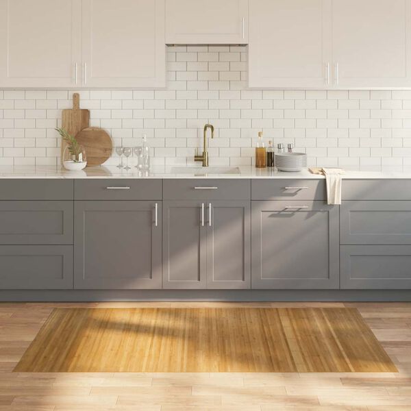 vidaXL Tapis rectangulaire naturel 100x200 cm bambou