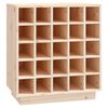 vidaXL Armoire &agrave; vin 55,5x34x61 cm Bois de pin massif